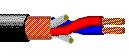 Belden (Belden 46349.00100) Эластичный микрофоный кабель 2х0.22мм2 (100 mt) Belden Belden 46349.00100 фото, купить, цена, магазин